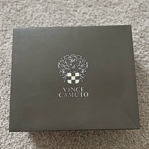 Vince Camuto, Black Satin, 6.5m Heels